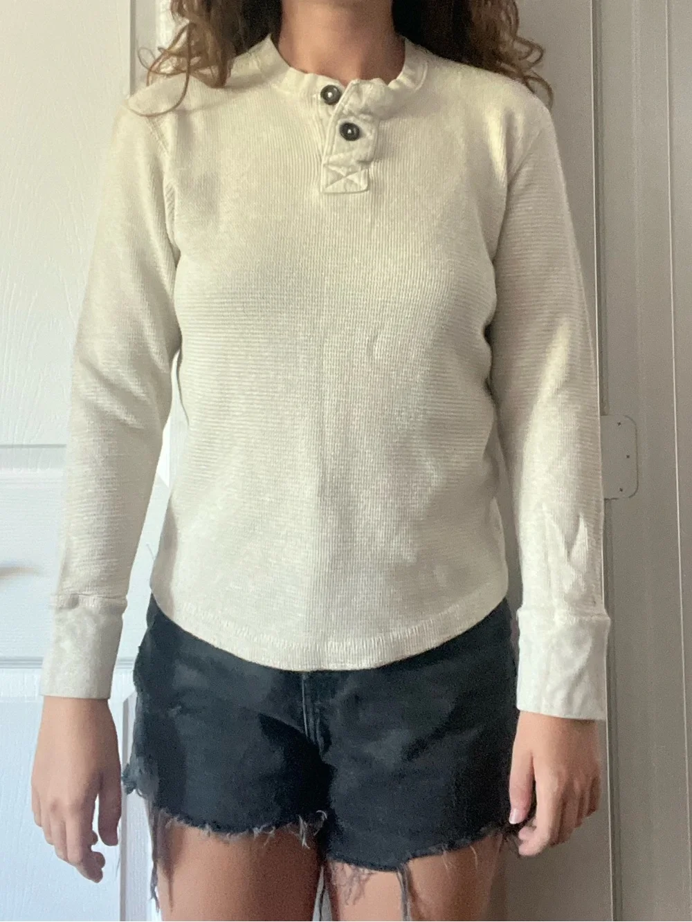 Roebuck & Co. Long Sleeve Thermal Henley Shirt